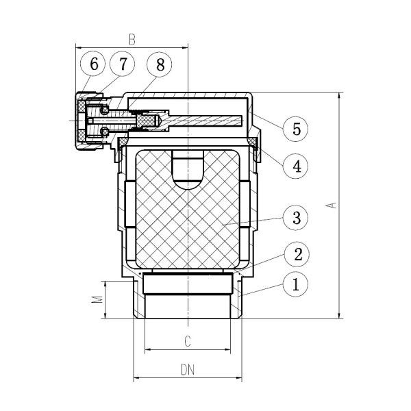 VÁLVULA ELIMINADORA DE AR - INDUSTRIAL